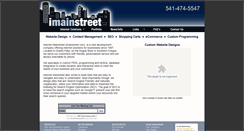 Desktop Screenshot of imainstreet.com